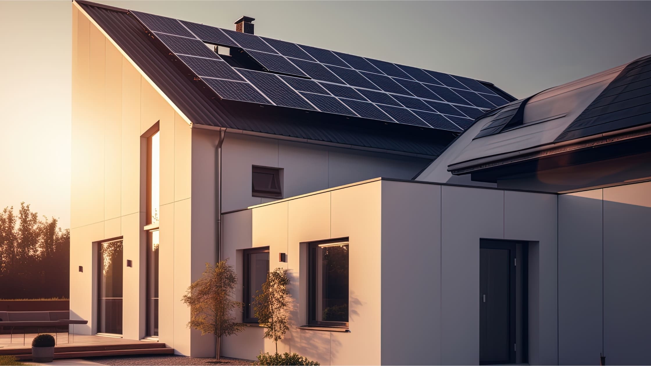 4 benefits of Solar PV (Blog Banner) solar pv installed on roof of a building