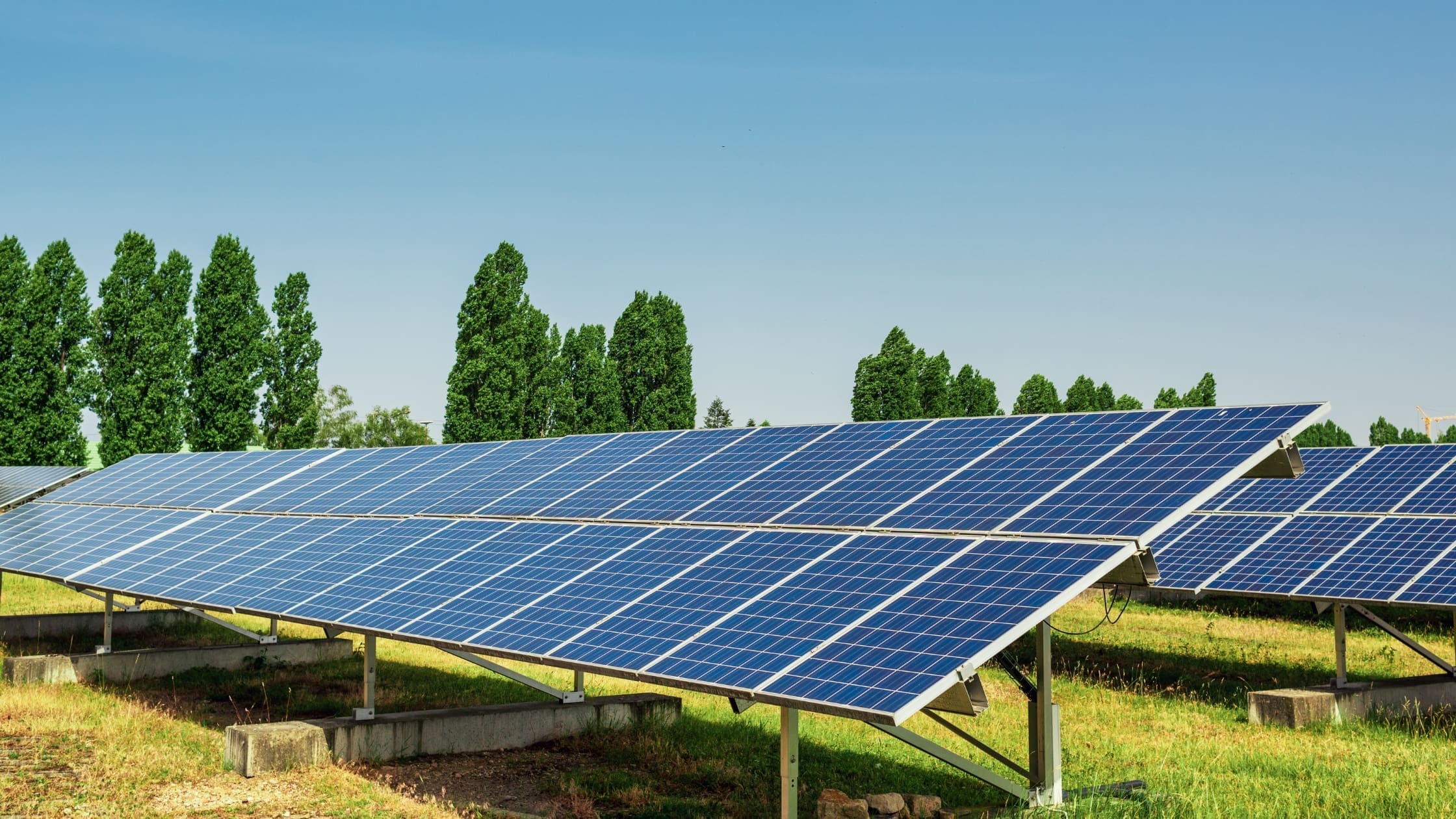 solar farm in the UK